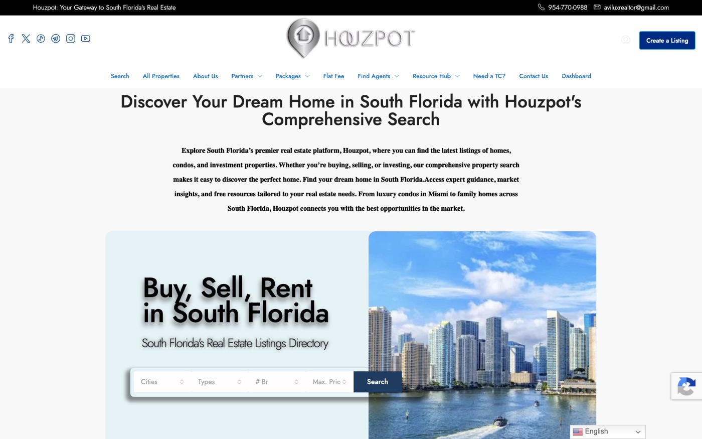 Houzpot product screenshot